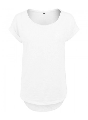 Build Your Brand Women's long slub tee