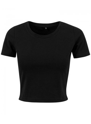 Build Your Brand Women's cropped tee 2