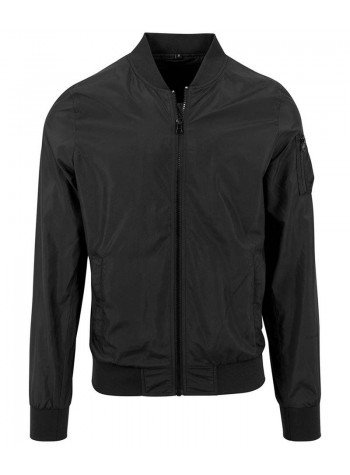 Build Your Brand Nylon bomber jacket 2