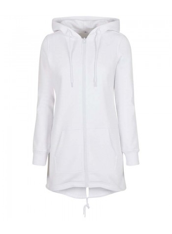 Build Your Brand Women's sweat parka