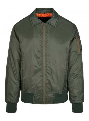 Build Your Brand Collar bomber jacket 2