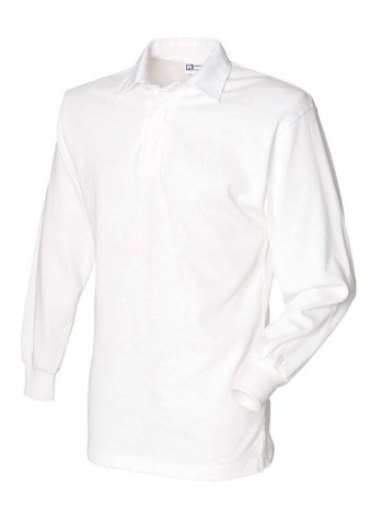 Front Row Long sleeve plain rugby shirt