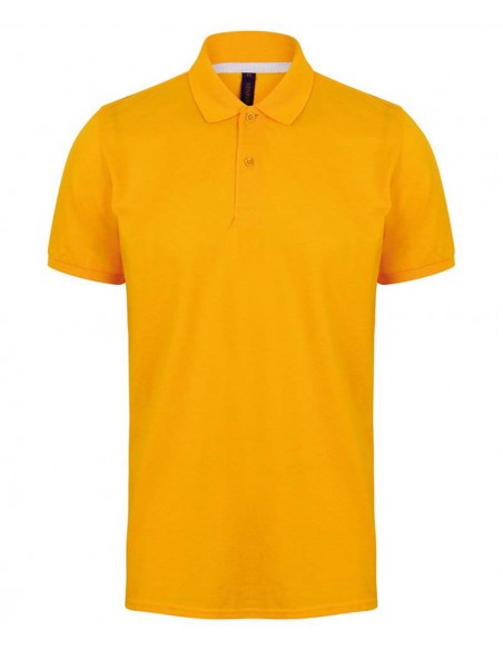 Henbury Micro-fine piqué polo shirt
