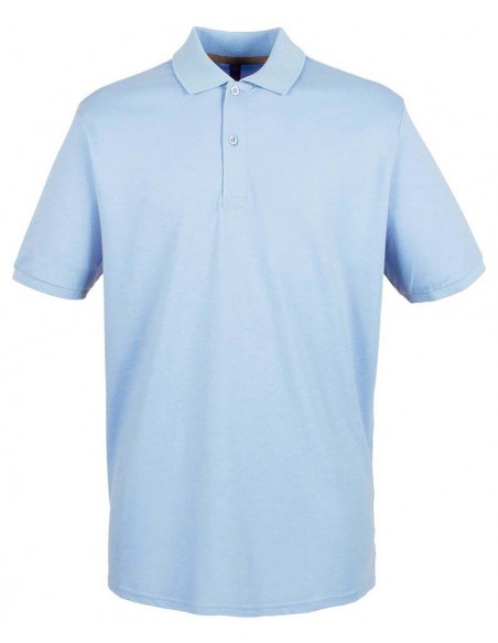 Henbury Micro-fine piqué polo shirt