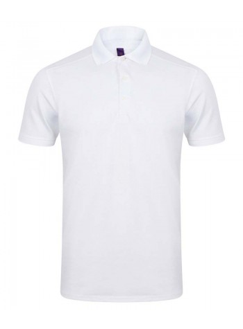 Henbury Stretch polo shirt with wicking finish (slim fit)