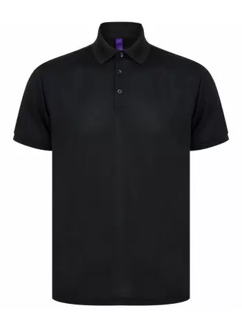 Henbury Recycled polyester polo shirt 2