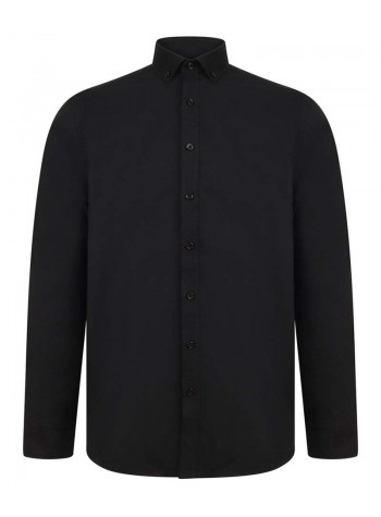 Henbury Modern long sleeve Oxford shirt 2