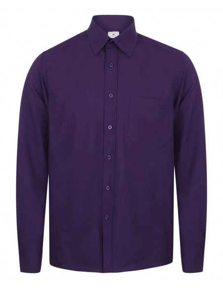 Henbury Wicking antibacterial long sleeve shirt