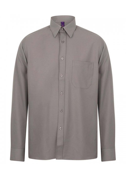 Henbury Wicking antibacterial long sleeve shirt