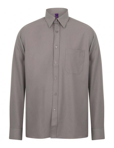 Henbury Wicking antibacterial long sleeve shirt