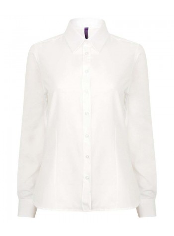 Henbury Women's wicking antibacterial long sleeve shirt