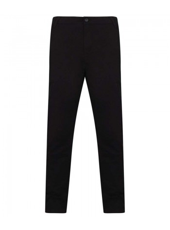 Henbury Stretch chinos with flex waistband 2