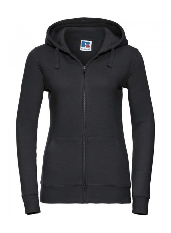 Russell Collection Women's authentic zipped hooded sweatshirt 2