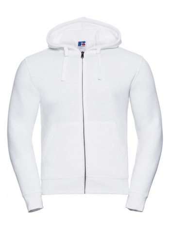 Russell Collection Authentic zipped hooded sweat