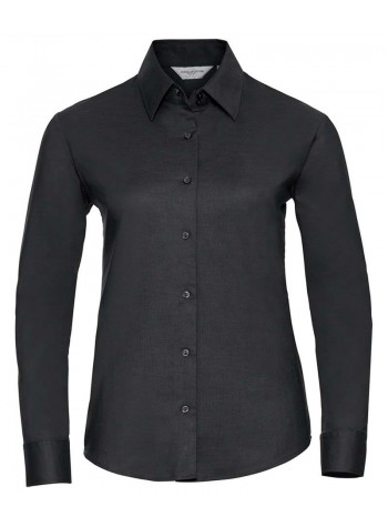Russell Collection Women's long sleeve easycare Oxford shirt 2