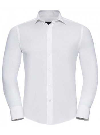 Russell Collection Long sleeve easycare fitted shirt