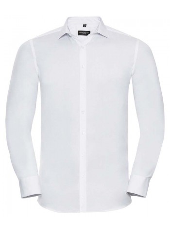 Russell Collection Long sleeve ultimate stretch shirt