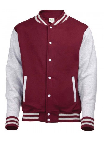 AWDis Just Hoods Varsity jacket 2