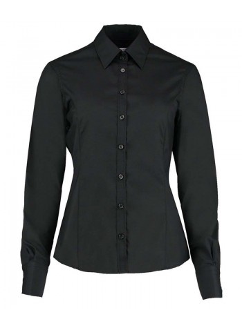 Kustom Kit Business blouse long-sleeved (tailored fit)