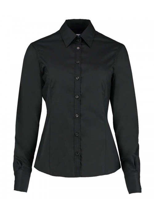 Kustom Kit Business blouse long-sleeved...