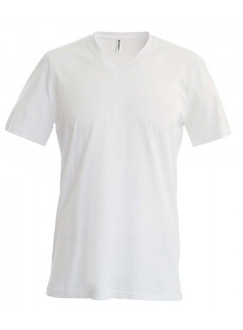 Kariban Short sleeve v-neck t-shirt