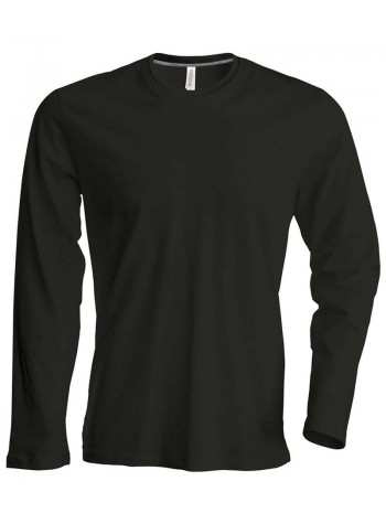 Kariban Long sleeve crew neck t-shirt