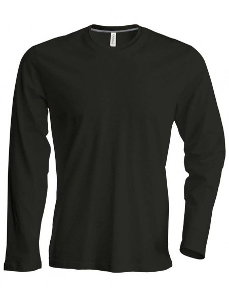 Kariban Long sleeve crew neck t-shirt