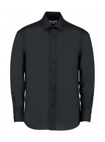 Kustom Kit Tailored business shirt long-sleeved (tailored fit)