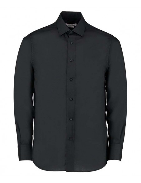 Kustom Kit Tailored business shirt long-sleeved (tailored fit)