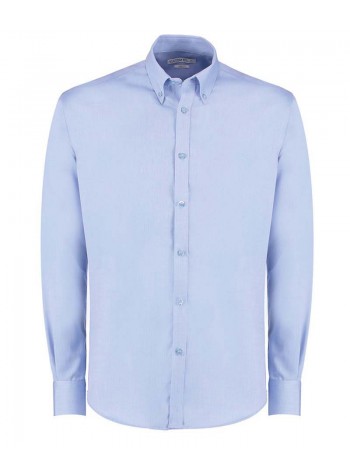 Kustom Kit Slim fit non-iron Oxford twill shirt long-sleeved (slim fit)
