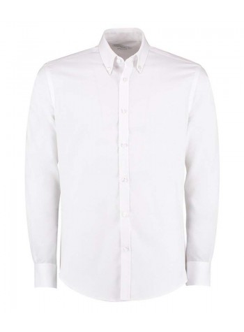 Kustom Kit Slim fit non-iron Oxford twill shirt long-sleeved (slim fit) 2