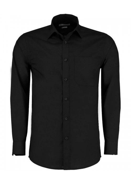 Kustom Kit Poplin shirt long-sleeved (tailored...