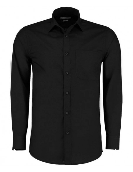 Kustom Kit Poplin shirt long-sleeved (tailored fit)