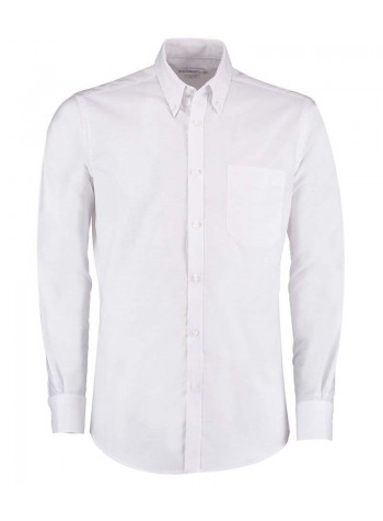 Kustom Kit Slim fit workwear Oxford shirt long-sleeved (slim fit)