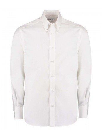 Kustom Kit Premium Oxford shirt long-sleeved (tailored fit)