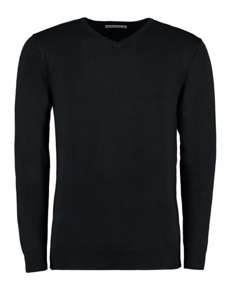 Kustom Kit Arundel v-neck sweater long sleeve (classic fit)