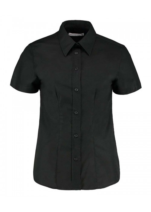 Kustom Kit Women's workplace Oxford blouse...