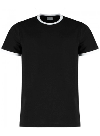 Kustom Kit Fashion fit ringer tee