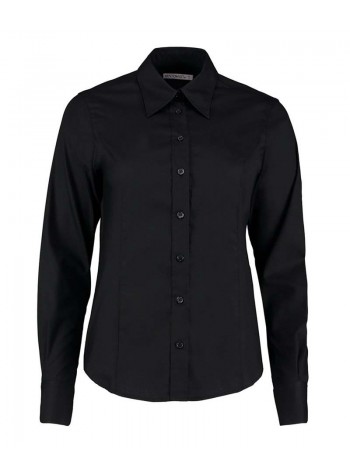 Kustom Kit Women's corporate Oxford blouse long-sleeved (tailored fit)
