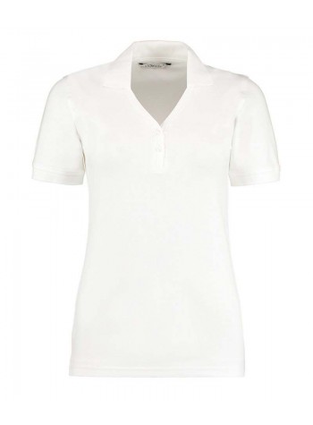 Kustom Kit Sophia v-neck polo (regular fit)