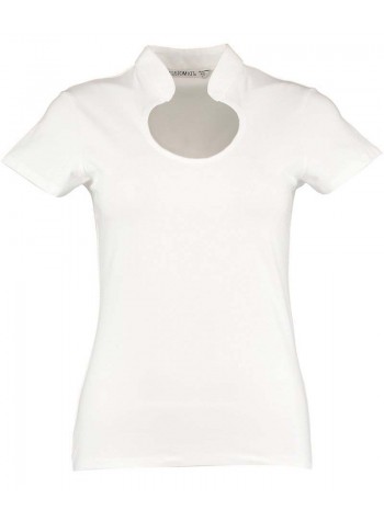 Kustom Kit Women's corporate top keyhole neck (regular fit)