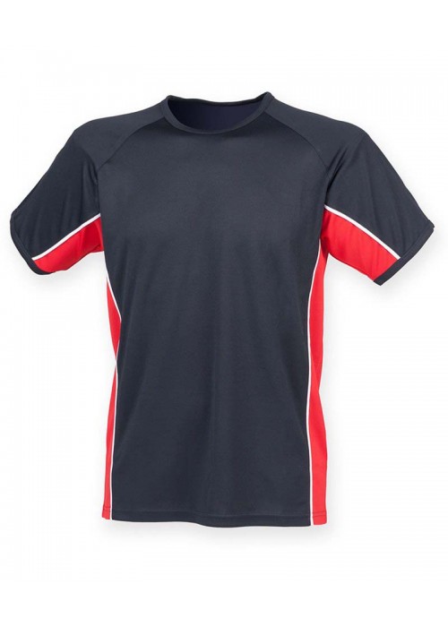 Finden & Hales Performance panel t-shirt