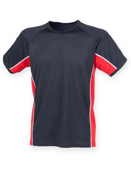 Finden & Hales Performance panel t-shirt