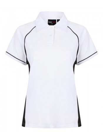 Finden & Hales Women's piped performance polo