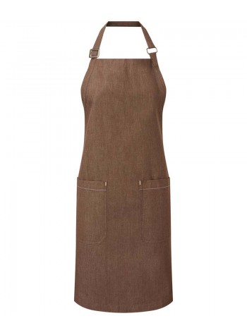 Premier Cotton denim bib apron, organic and Fairtrade certified 2