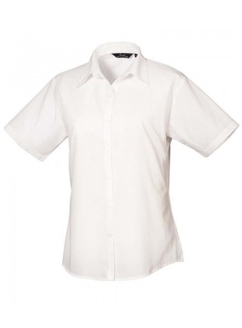 Premier Women's short sleeve poplin blouse