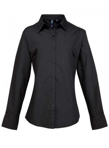 Premier Women's supreme poplin long sleeve shirt 2