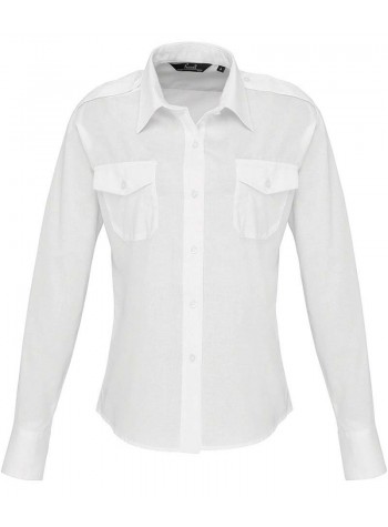 Premier Women's long sleeve pilot shirt 2