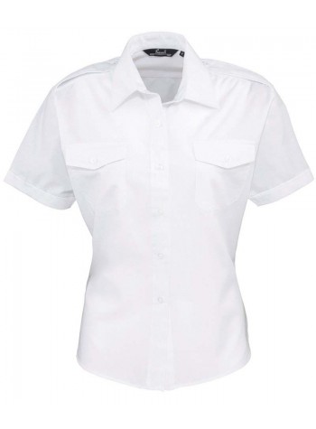 Premier Women's short sleeve pilot blouse 2
