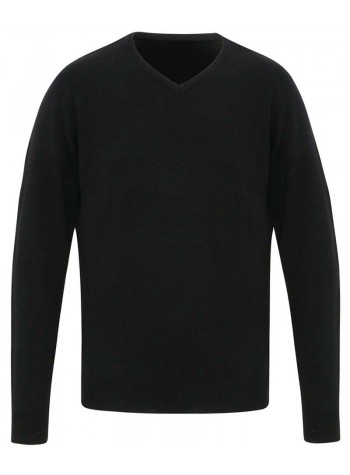 Premier 'Essential' acrylic v-neck sweater 2